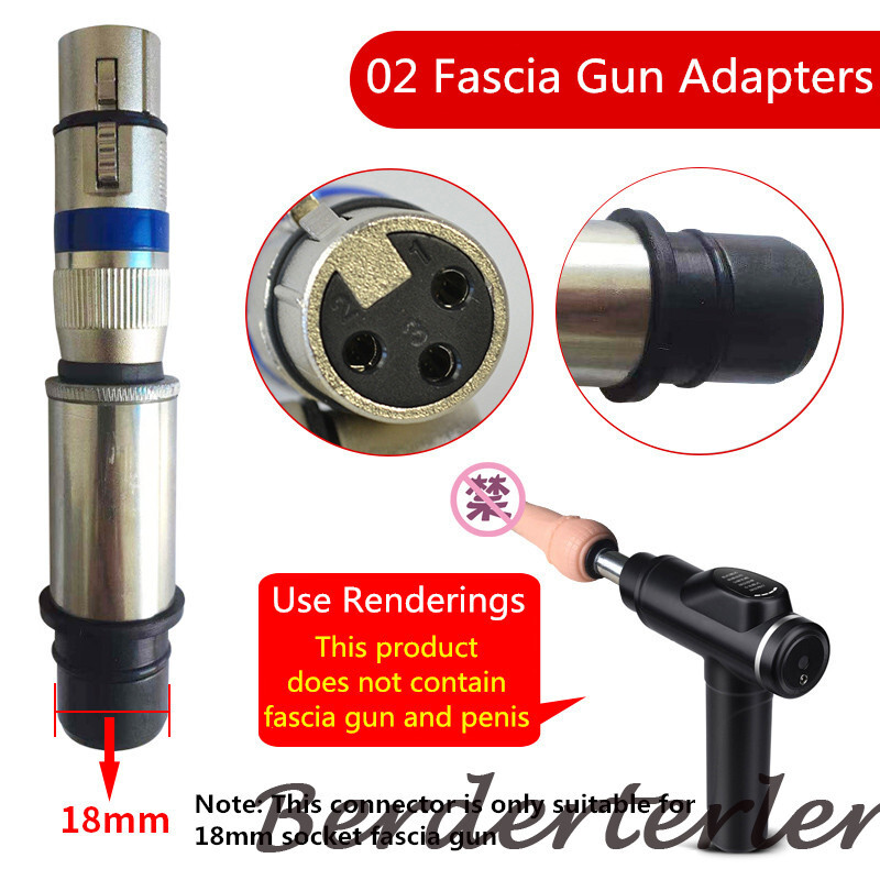 Sex Machine Fascial Massage Gun Adapter Accessories Vagina G Spot Dildo Vibrator gallery