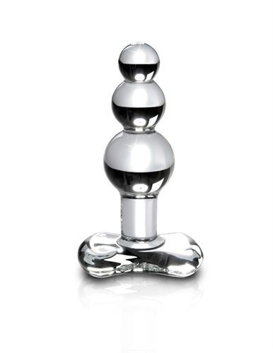 Icicles 47 Butt Plug – Hand Blown Beaded Glass Anal Probe Sex Toy