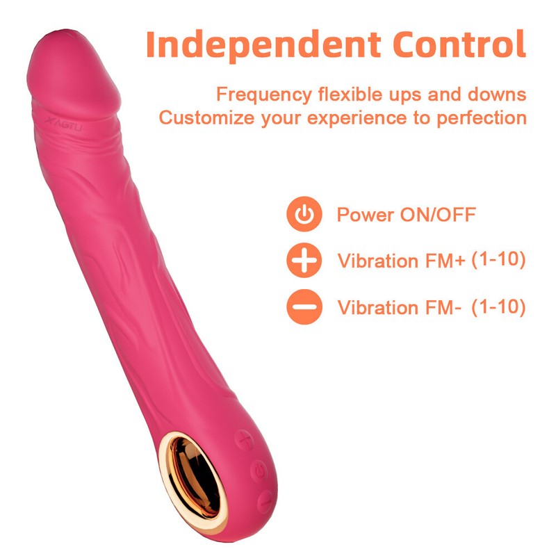 Realistic G Spot Vibrator Dildo Clit Massager Anal Stimulator Sex Toys for Women gallery