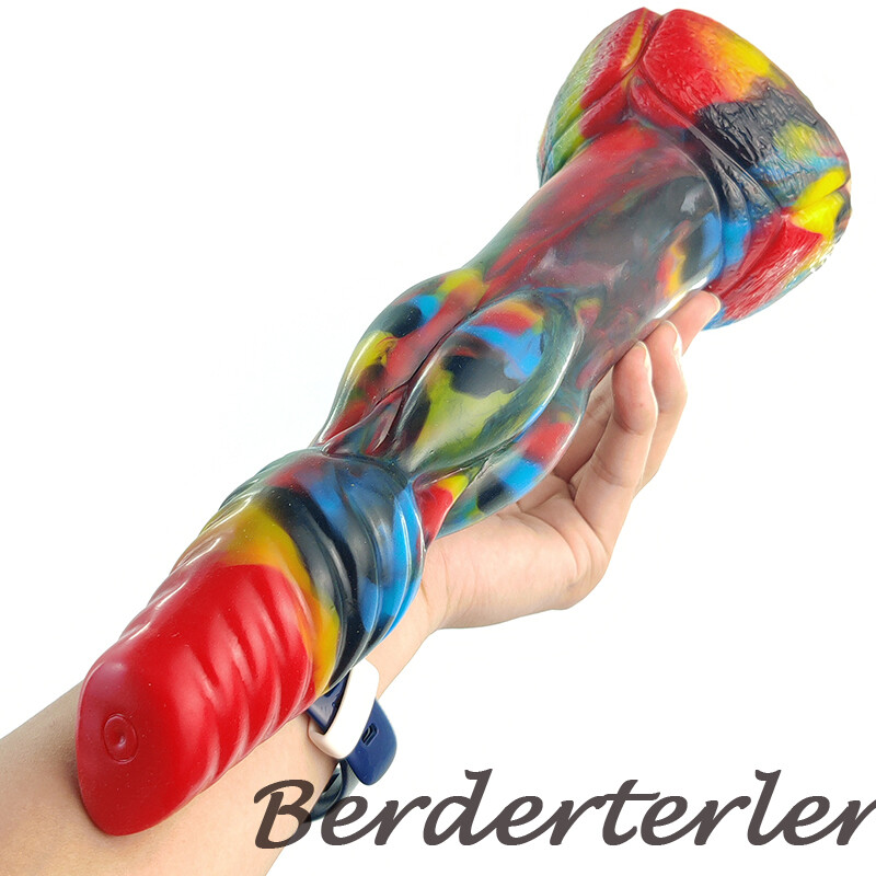 Huge Realistic Dildo Silicone Multi-Color Fantsy Strong Masturbator Sex Toy New
