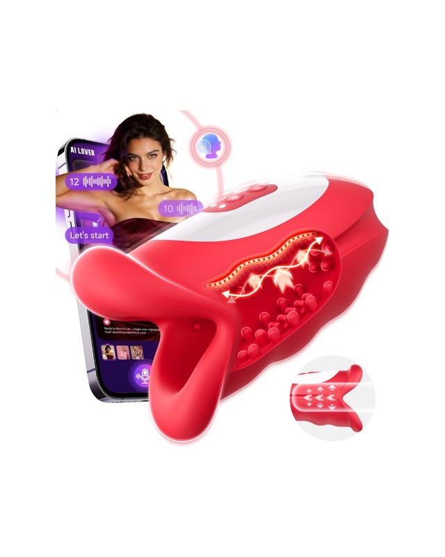 Male Sex Toys for Men – Waving Motion Male Maturbator, Hollow Out Design Male…