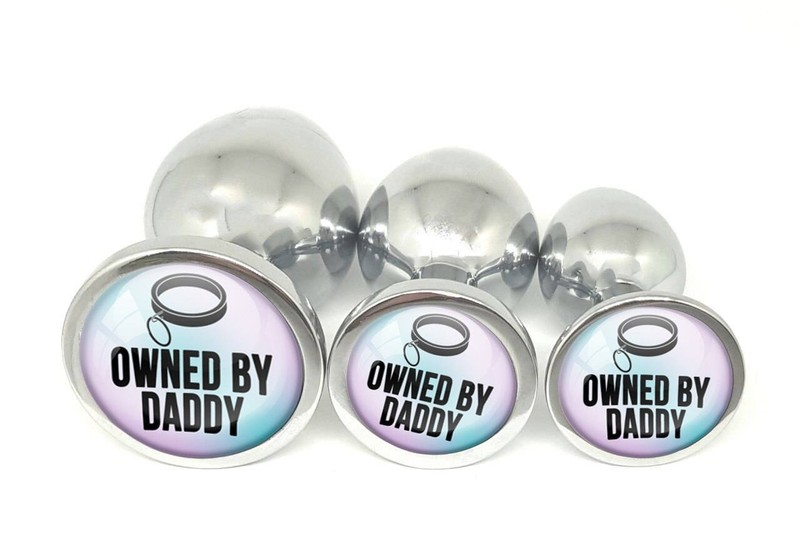 OWNED BY DADDY - Butt Plug in 3 sizes ddlg cglg Babydoll hotwife hot wife