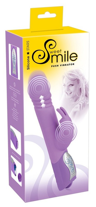 Sweet Smile Vibrator Movement Push Penetration Rabbit Vibe Push Vibrator gallery