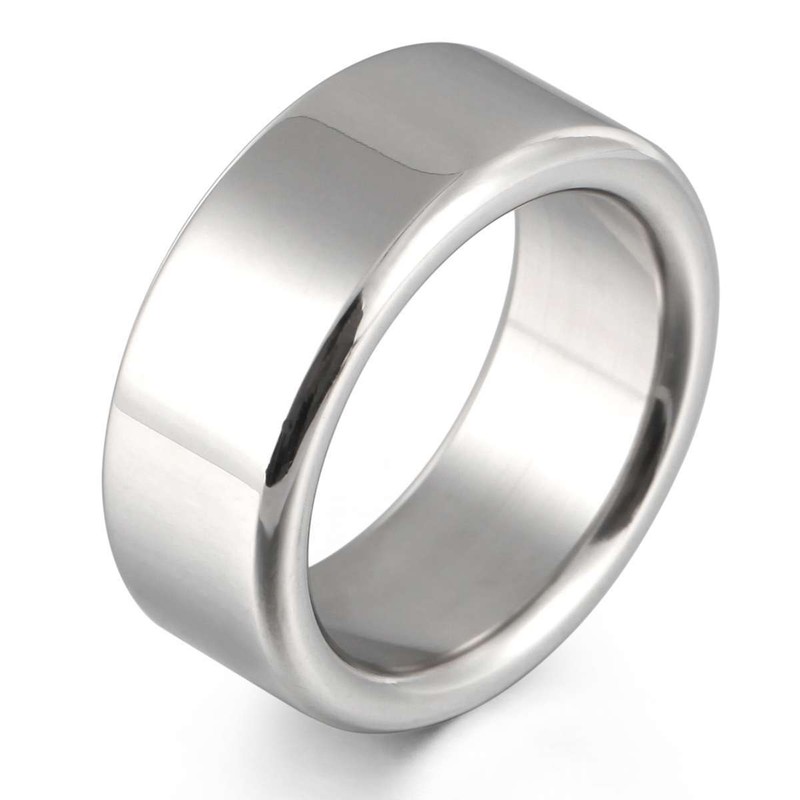 1/2/3 Heavy Duty Stainless Steel Metal Silver Male Cock Ring Penis Enhancer Band