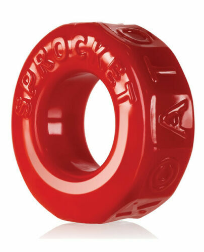 Cock Ring Oxballs Sprocket Atomic Jock Red Male Delay Sex Enhancer