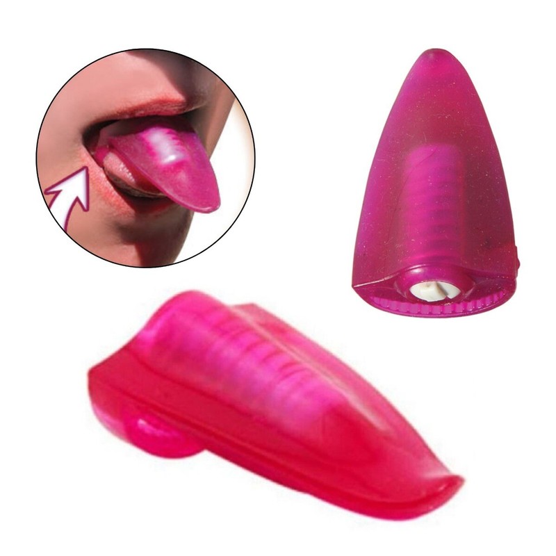 Vibrating Tongue Teaser Vibrator Vibe Ring Couple Foreplay Orgasm Oral Sex Toy