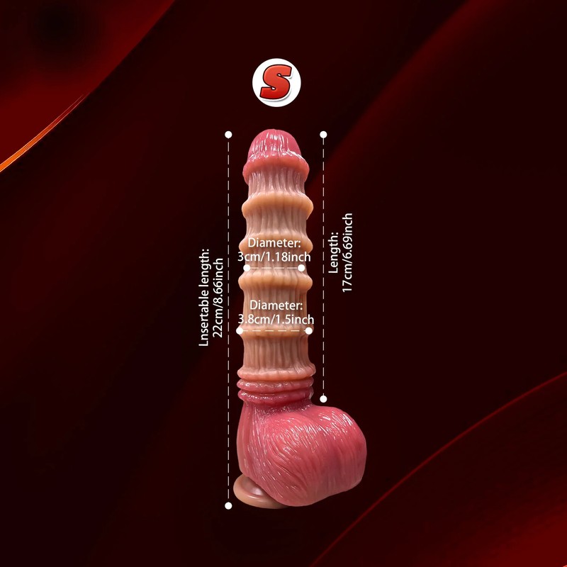 3 Size Huge Dildo Penis Butt Plug Anal Dilator Prostate Massager Adult Sex Toys