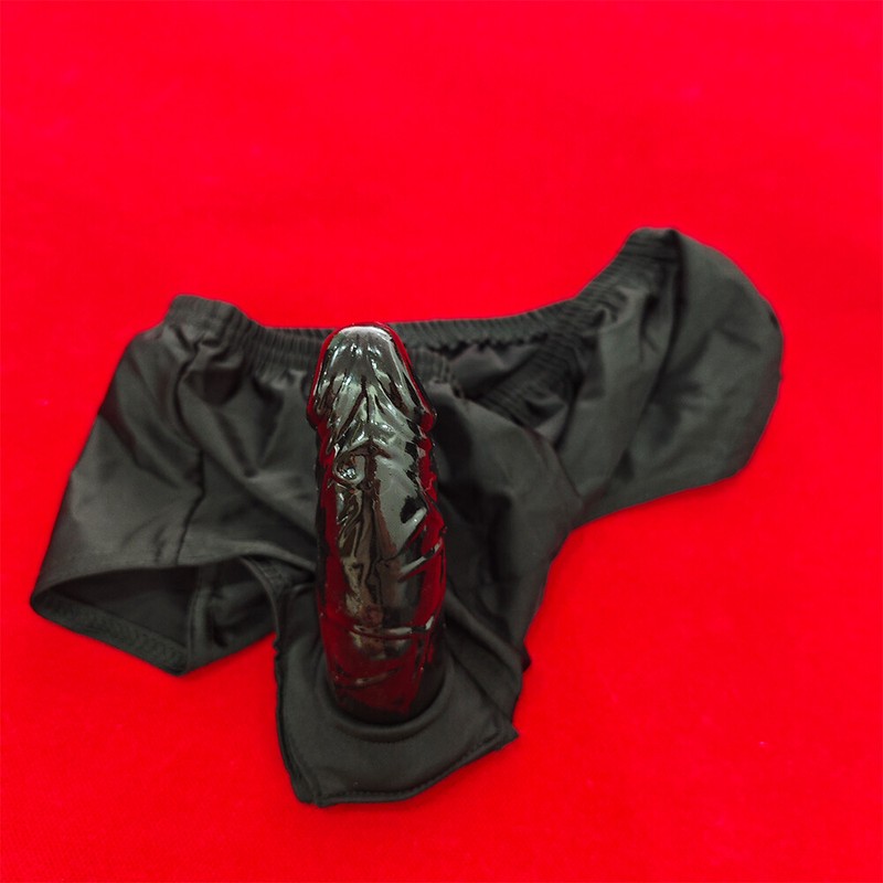 Chastity Panties with Dildo Detachable Penis For Lesbian Gay Adult Underwear SM gallery