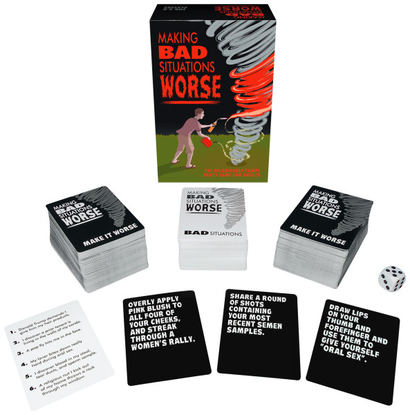Kheper Games Making a Bad Situation Worse Filthy Fun Adult Party Card Game