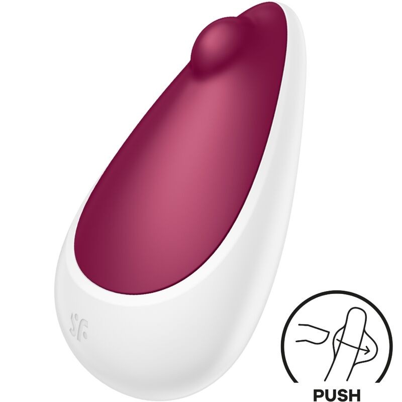 Satisfyer Spot On 3 – Bordeaux 12 Vibration Clitoral Stimulator