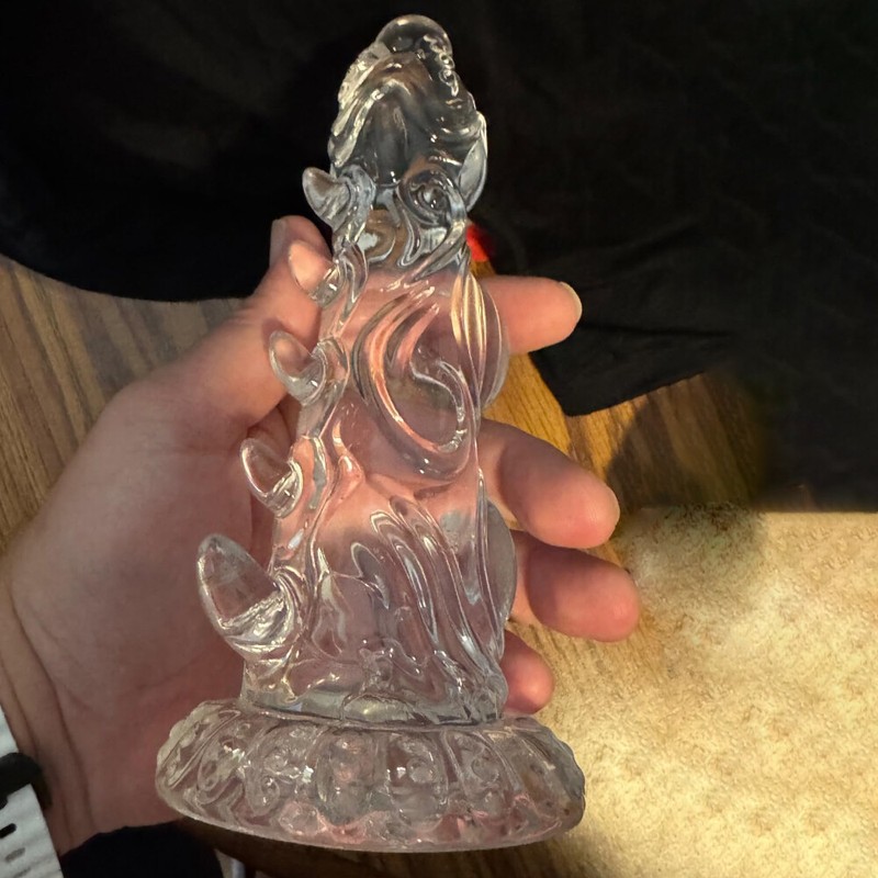 7.67 inch Jelly Dildo Dong Clear Knot Dildo Suction Cup Anal Butt Plug Sex Toys