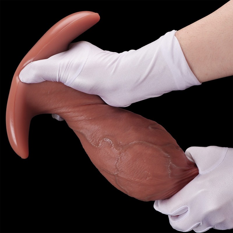Silicone Huge Realistic Thick Big Penis Dildo Dong Anal G-spot Sex Toy for Women gallery