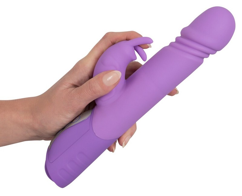 Sweet Smile Vibrator Movement Push Penetration Rabbit Vibe Push Vibrator gallery