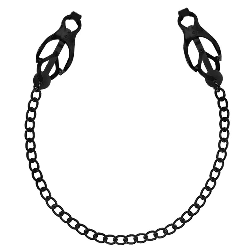 Metal Strong Magnetic Nipple Clamps Clips Breast Slaves Binding Flirt Sex Toys