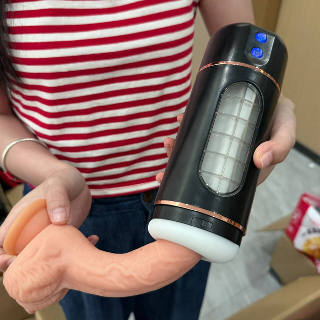 Automatic Stroker Male Mastubator Pussy Blowjob Pocket Handsfree Machine Sex Toy gallery