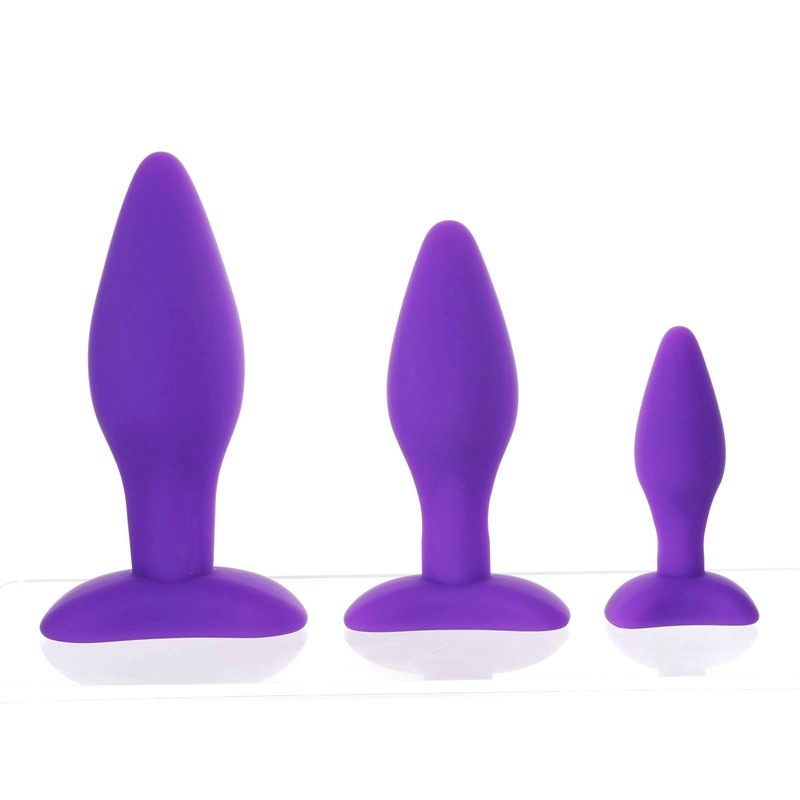 3x Anal Training Set - Silicone Anal Butt Plug Adult Sex Toys for Women gallery