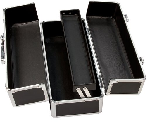 BMS Lockable Sex Toy Case Storage Chest LOCKING Box - LARGE Black gallery