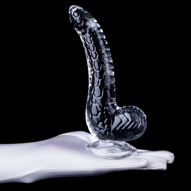21.5cm Jelly Dildo Suction cup Dong, 8.46" x 1.18" Soft Penis anal Dildo Sex toy gallery