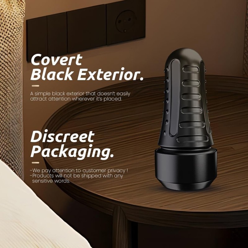 Pocket Pussy Realistic Masturbator Stroker Vagina Sex Toy Handsfree Male Cup Men gallery