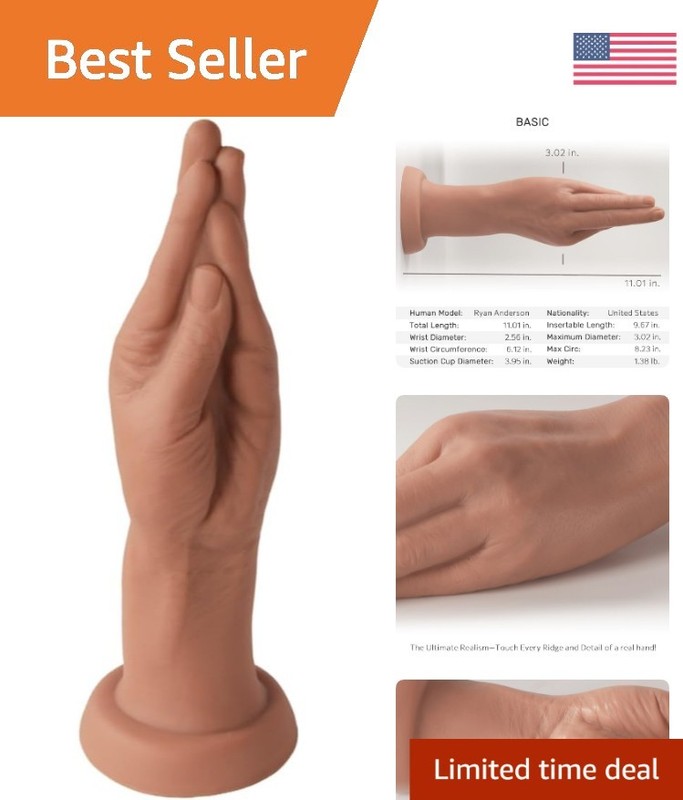 11 Inch Realistic Skin Tone Giant Dildo – Thick XL Silicone Pleasure Toy