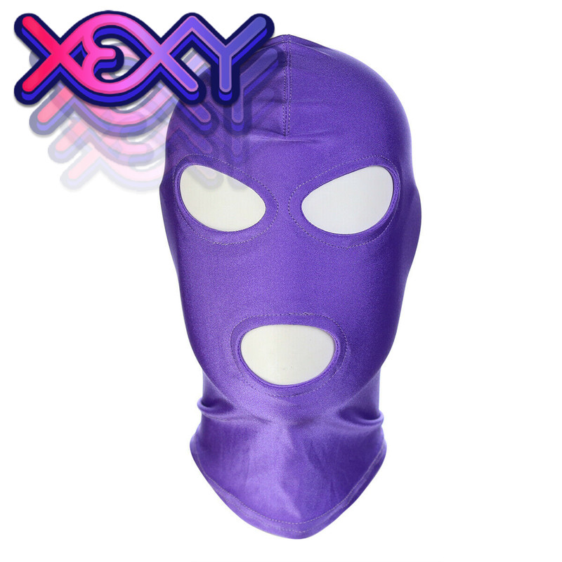Faceless 3 Hole • Mouth & Eye Hole Full Face Mask Balaclava! gallery