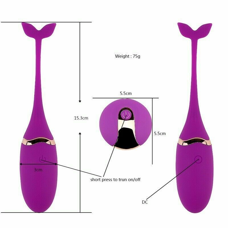 Remote-Control-Vibrating-Egg-Bullet-Vibrator-Clit-G-spot-Massager-Sex-Toy-Women gallery