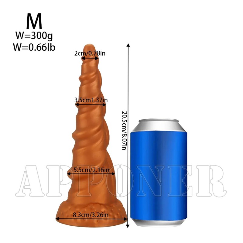 26cm Silicone Thread Anal Plug Big Anal Dildo Prostate Massage Anal Dilator Toys gallery