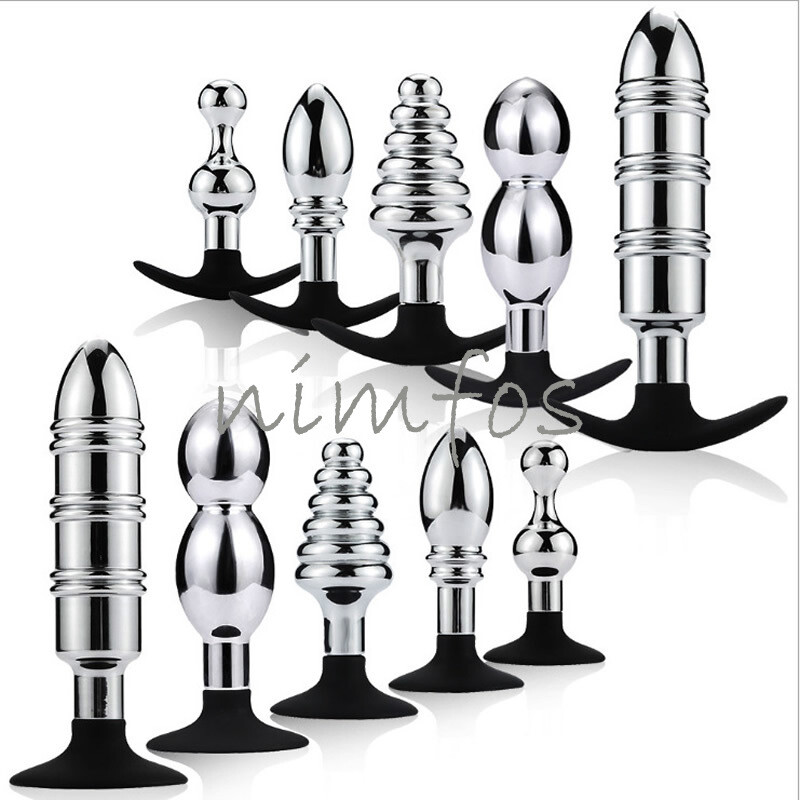 Heavy Extra Large Anal Expansion Anal Plug Dildo Stainless Steel Butt Plug