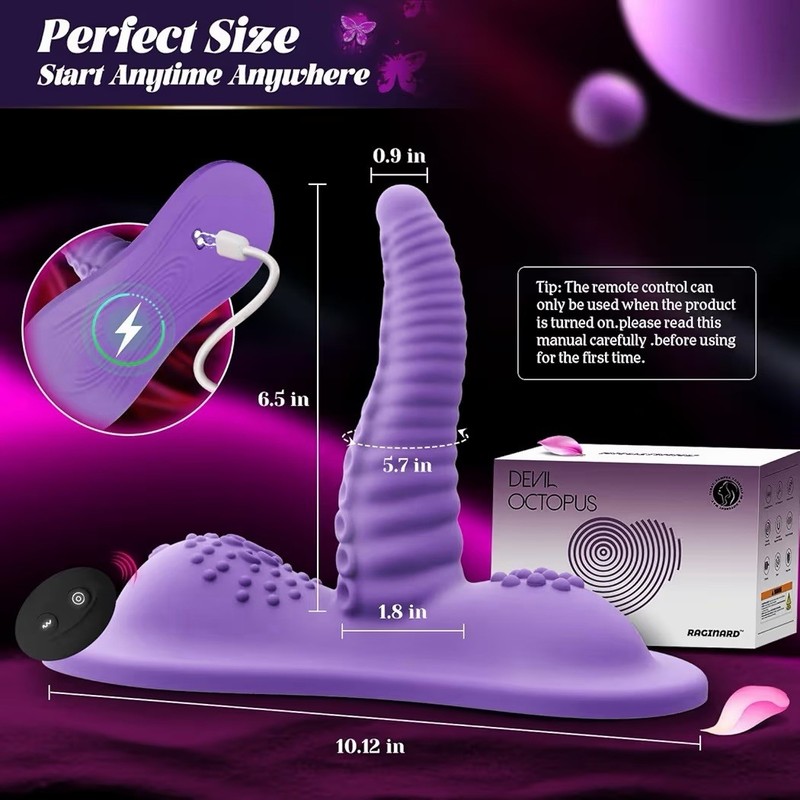 Sex Toys With Strong Invisible Suction, Riding Grinding 6.5" Swing & Vibrating gallery