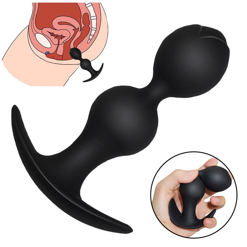 Big Flower Adult Sex Silicone Butt Plug Stimulation Massager Anal Beads for Man gallery