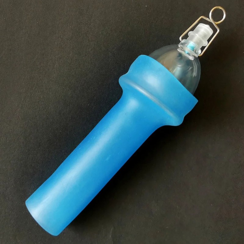 5.5in Male Penis-Extender Stretcher Max Vacuum Enhancer Enlarger Silicone Sleeve gallery