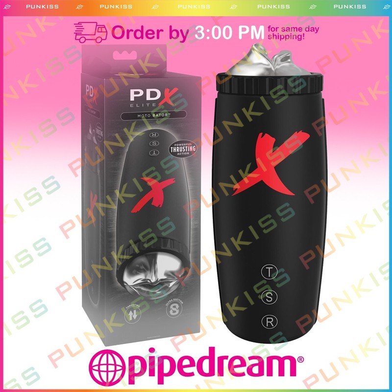 PDX Elite Sucking Thrusting Male Masturbator💋Automatic Stroker Vacuum Sex Toy