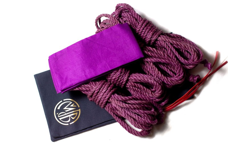 Lavander Shibari Jute Rope – 4*26 ft BDSM. Adult Pleasure. Fetish