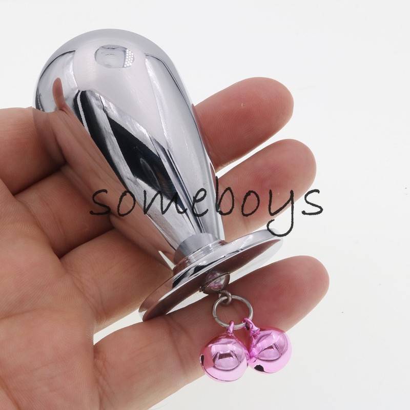 Umbrella Shape Buttplug Stainless Steel Leash Chain Anal Plug Pendant Sex Toys gallery