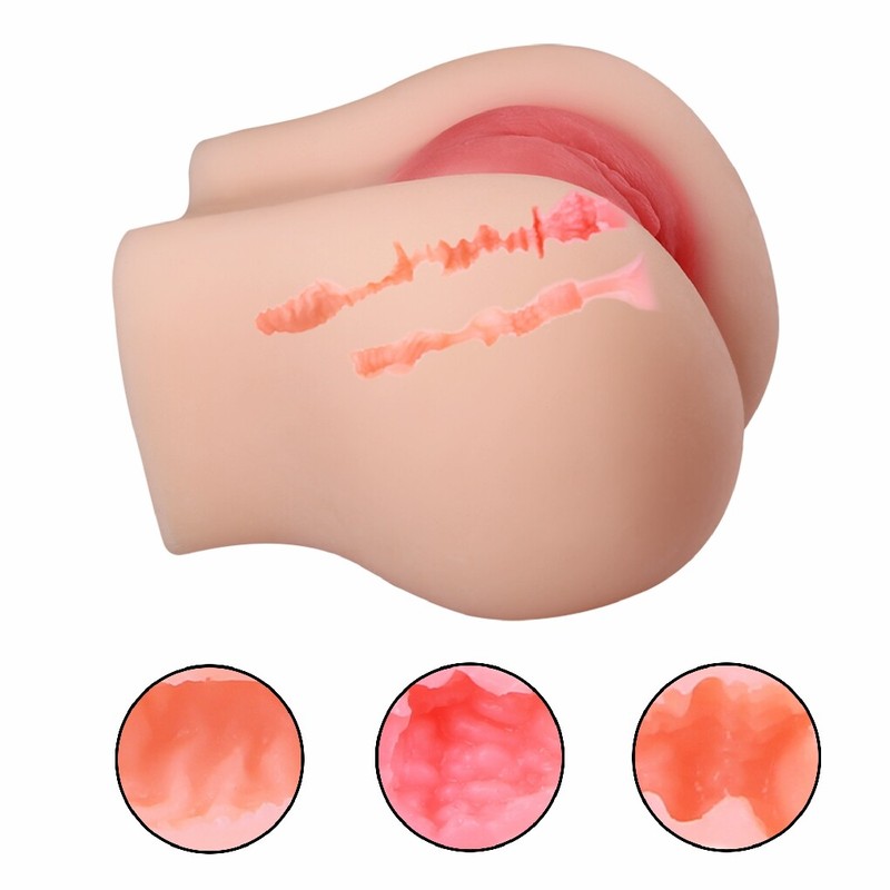 Male Masturbaters Realistic Vagina Anal Pocket Pussy Sex Toys for Men Love Doll gallery