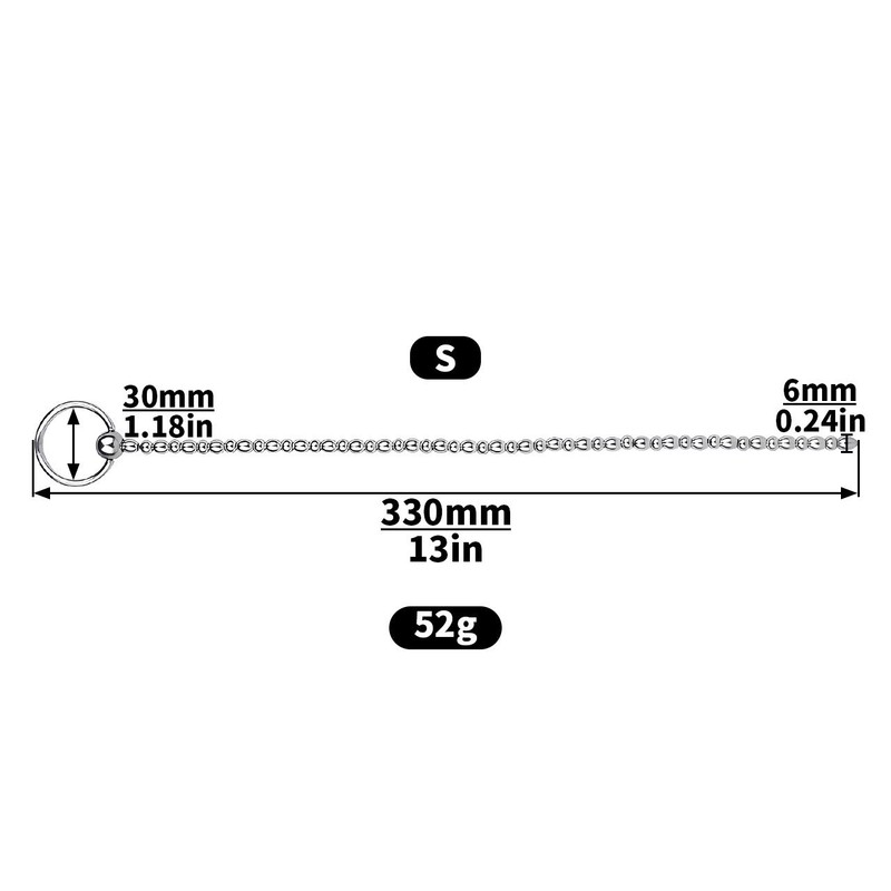 Men Stainless Steel Urethra Dilator Penis Rod Beads Penis Insert Plug Enhance