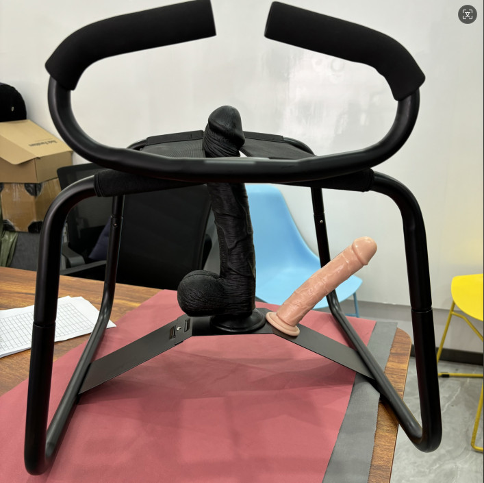 Updated Sex Chair Aid with Extra Large Dildo Slave Furniture Adult for Couples