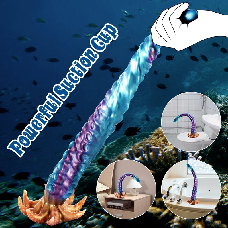Dildo for Men Butt Anal Plug 23'' Long Silicone Penis Suction Cup Women Sex Toys gallery