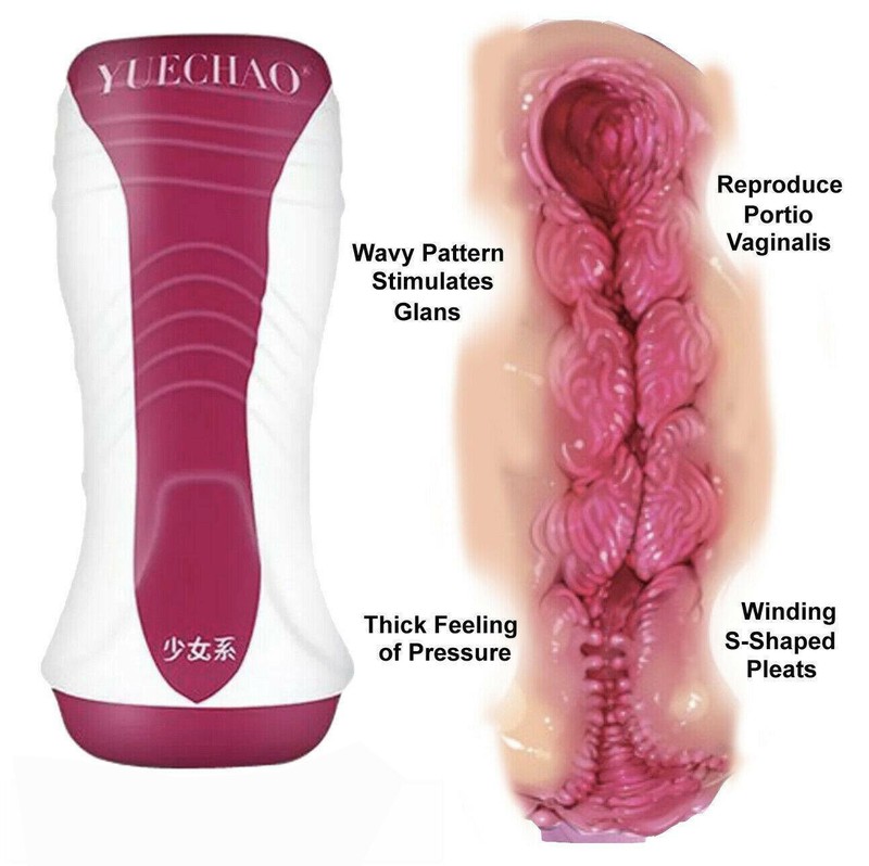 Male Masturbator Pocket Pussy Cup Realistic Vagina Anal Oral Stroker Men Sex Toy