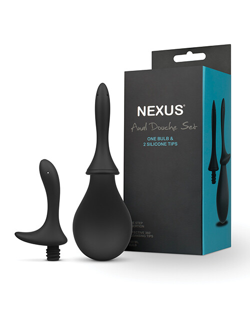 Nexus Anal Douche Set Black