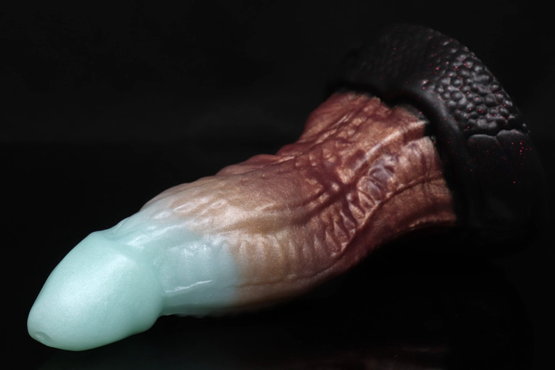 NEW Bad Dragon TEMPESTT Fantasy SMALL Silicone Dildo GLOW Toy GITD SOFT