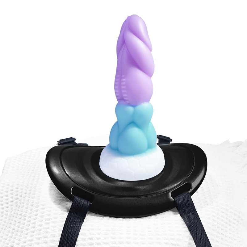 Suction Cup Dildo Mount Sex Saddle Holder Strap Base for Pillow, Rolled Up Towel