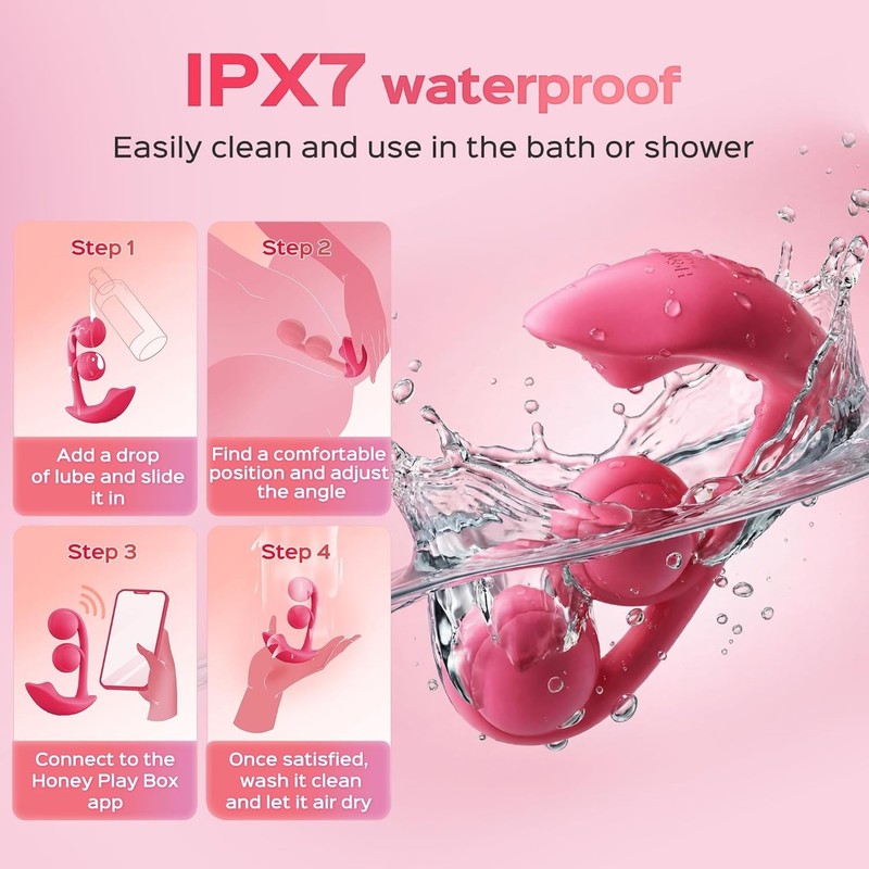Wearable G-Spot Clit Vibrator Dildo Thrusting Massager Adult Sex Toys For Women gallery