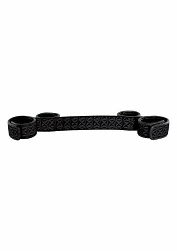 Sinful Soft Vinyl Spreader Bar Black