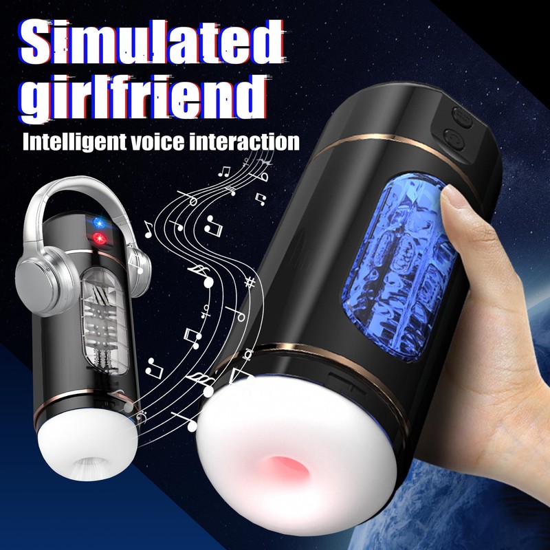 Automatic Stroker Male Mastubator Pussy Blowjob Pocket Handsfree Machine Sex Toy gallery