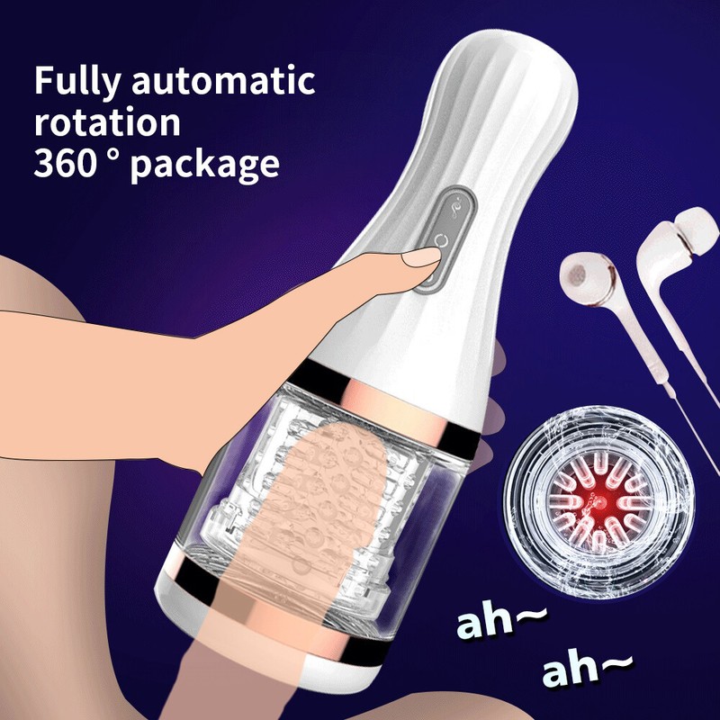 Male Masturbaters Cup Automatic Electric Stroker Men Pussy Blowjob Lubricants gallery