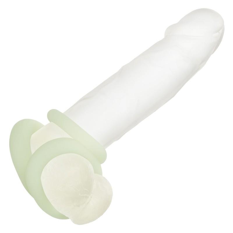 Alpha Liquid Silicone Set Glow in the Dark Stretchy & Comfortable Male Ring, New gallery