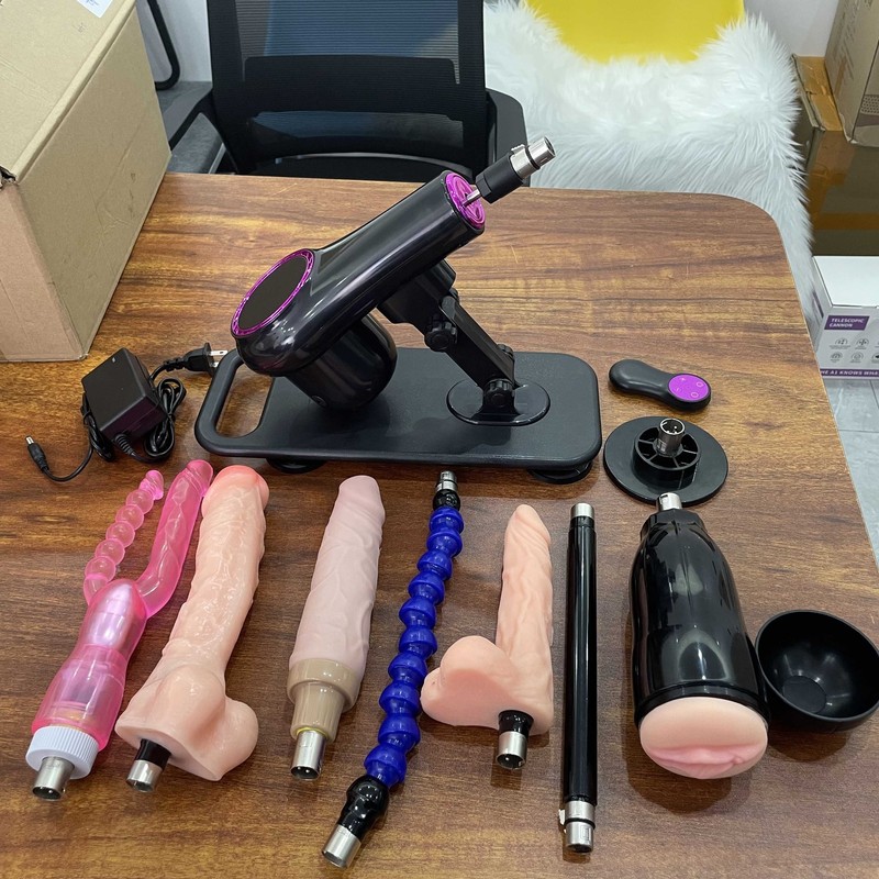 Automatic Sex Machine Adult Toys For Women Men Dildo Masturbator 3XLR Attachment gallery