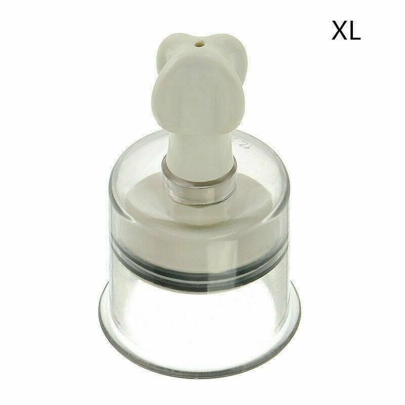 2Piece Clear 2.5 Inches Size Matters Twist Up Nipple and Clitoris Suction Device