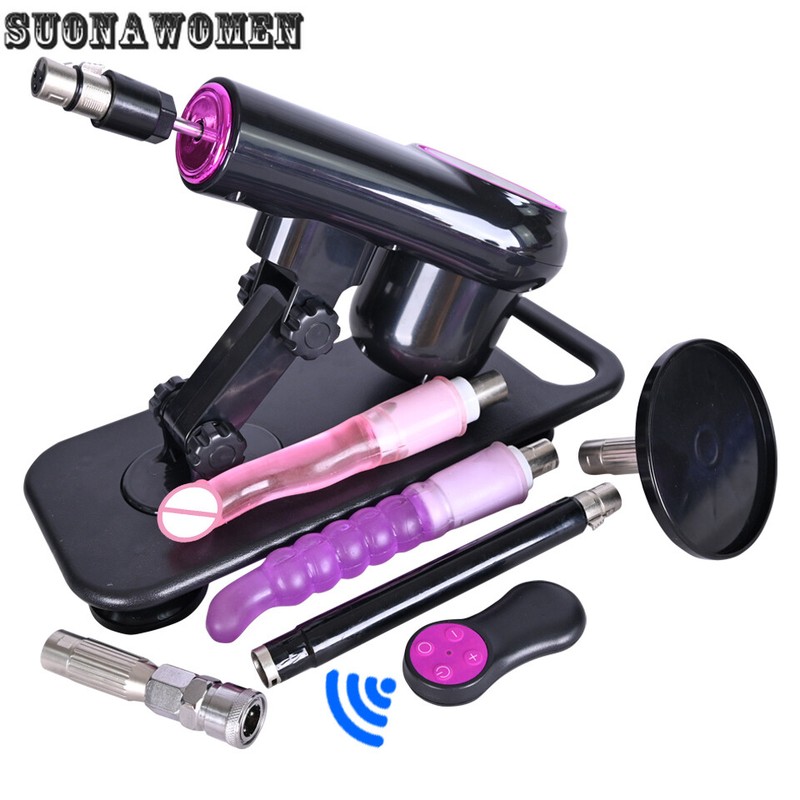 Automatic Wireless Sex Machine for Woman Adjustable Masturbating Pumping Sex Toy
